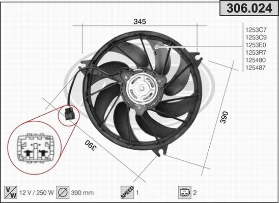 AHE 306.024 - Fen, radiator furqanavto.az