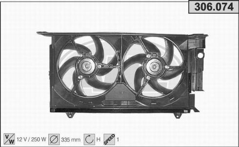 AHE 306.074 - Fen, radiator furqanavto.az