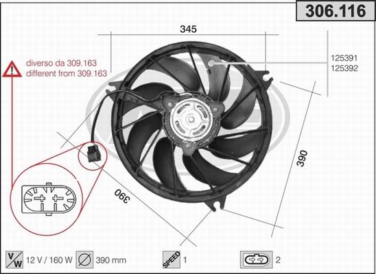 AHE 306.116 - Fen, radiator furqanavto.az