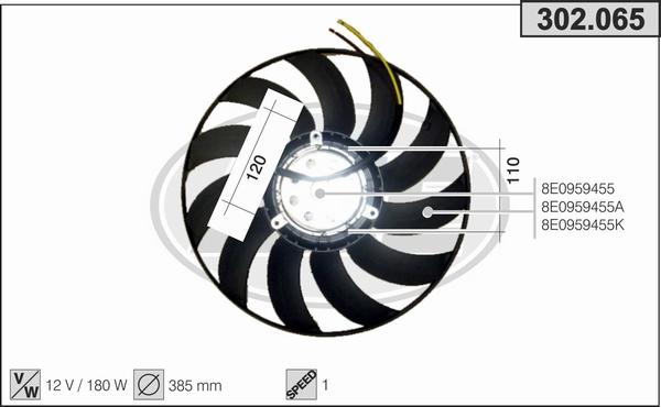 AHE 302.065 - Fen, radiator furqanavto.az