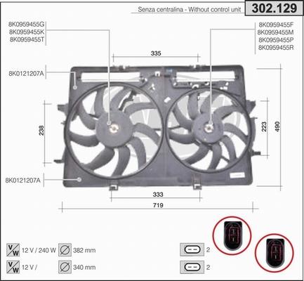 AHE 302.129 - Fen, radiator furqanavto.az