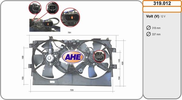 AHE 319.012 - Fen, radiator furqanavto.az