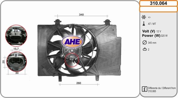 AHE 310.064 - Fen, radiator furqanavto.az