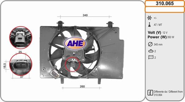 AHE 310.065 - Fen, radiator furqanavto.az