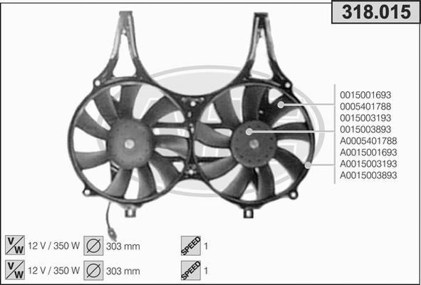 AHE 318.015 - Fen, radiator furqanavto.az