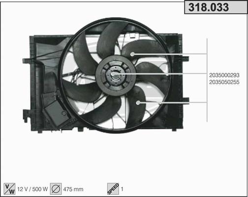 AHE 318.033 - Fen, radiator furqanavto.az