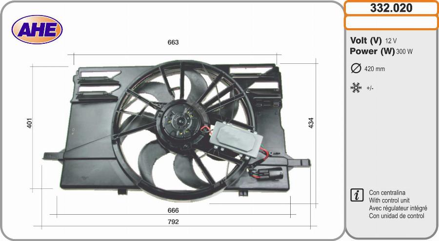 AHE 332.020 - Fen, radiator furqanavto.az