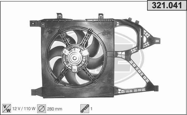 AHE 321.041 - Fen, radiator furqanavto.az