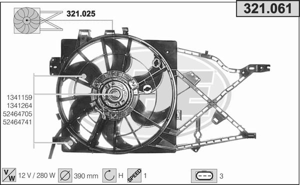 AHE 321.061 - Fen, radiator furqanavto.az