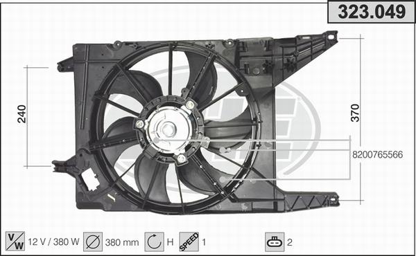 AHE 323.049 - Fen, radiator furqanavto.az