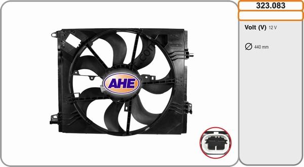 AHE 323.083 - Fen, radiator furqanavto.az