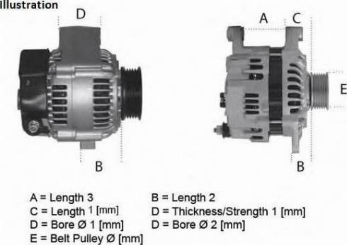 AINDE CGB-81990 - Alternator furqanavto.az