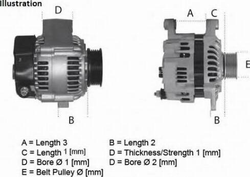 AINDE CGB-74651 - Alternator furqanavto.az