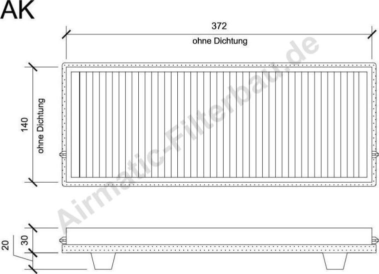 Airmatic IF1117 - Filtr, daxili hava furqanavto.az