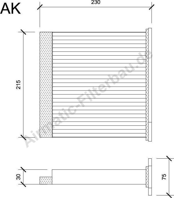 Airmatic IF1202 - Filtr, daxili hava furqanavto.az