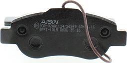 AISIN BPFI-1015 - Əyləc altlığı dəsti, əyləc diski furqanavto.az