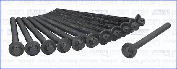 Ajusa 81039100 - Bolt dəsti, silindr başlığı furqanavto.az