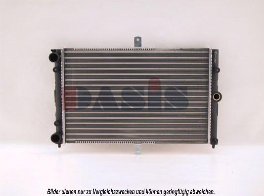 AKS Dasis 490040N - Radiator, mühərrikin soyudulması furqanavto.az