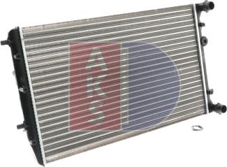 AKS Dasis 490004N - Radiator, mühərrikin soyudulması furqanavto.az