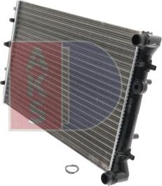 AKS Dasis 490004N - Radiator, mühərrikin soyudulması furqanavto.az