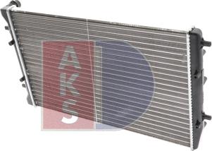 AKS Dasis 490004N - Radiator, mühərrikin soyudulması furqanavto.az