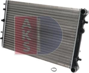 AKS Dasis 490004N - Radiator, mühərrikin soyudulması furqanavto.az
