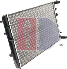 AKS Dasis 490004N - Radiator, mühərrikin soyudulması furqanavto.az