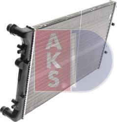 AKS Dasis 490004N - Radiator, mühərrikin soyudulması furqanavto.az