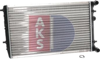 AKS Dasis 490004N - Radiator, mühərrikin soyudulması furqanavto.az