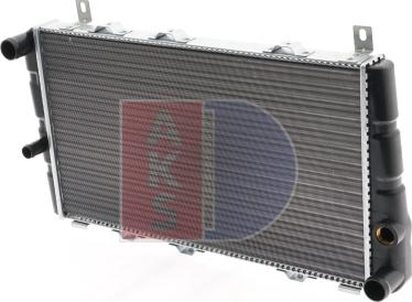 AKS Dasis 490020N - Radiator, mühərrikin soyudulması furqanavto.az