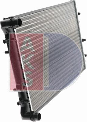 AKS Dasis 491130N - Radiator, mühərrikin soyudulması furqanavto.az