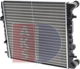 AKS Dasis 491120N - Radiator, mühərrikin soyudulması furqanavto.az