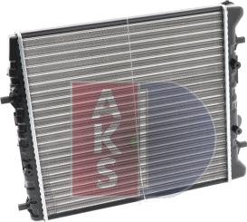 AKS Dasis 491120N - Radiator, mühərrikin soyudulması furqanavto.az