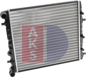 AKS Dasis 491120N - Radiator, mühərrikin soyudulması furqanavto.az