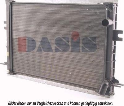 AKS Dasis 400530N - Radiator, mühərrikin soyudulması furqanavto.az