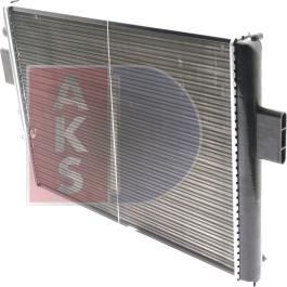 AKS Dasis 400660N - Radiator, mühərrikin soyudulması furqanavto.az