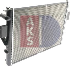 AKS Dasis 400660N - Radiator, mühərrikin soyudulması furqanavto.az