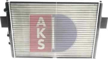 AKS Dasis 400660N - Radiator, mühərrikin soyudulması furqanavto.az