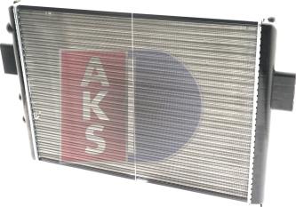 AKS Dasis 400660N - Radiator, mühərrikin soyudulması furqanavto.az