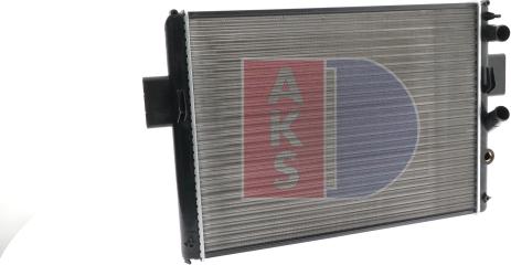 AKS Dasis 400660N - Radiator, mühərrikin soyudulması furqanavto.az