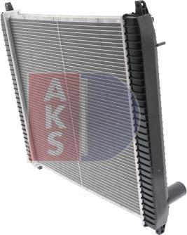 AKS Dasis 400008N - Radiator, mühərrikin soyudulması furqanavto.az