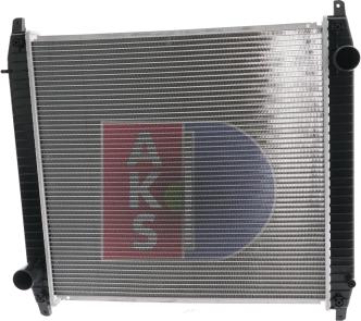 AKS Dasis 400008N - Radiator, mühərrikin soyudulması furqanavto.az