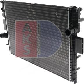 AKS Dasis 400028N - Radiator, mühərrikin soyudulması furqanavto.az