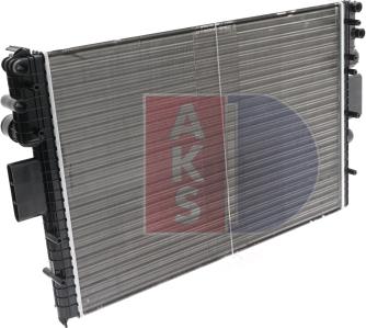 AKS Dasis 400028N - Radiator, mühərrikin soyudulması furqanavto.az