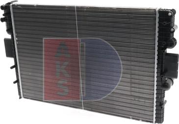 AKS Dasis 400028N - Radiator, mühərrikin soyudulması furqanavto.az