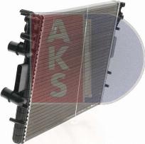 AKS Dasis 400820N - Radiator, mühərrikin soyudulması furqanavto.az