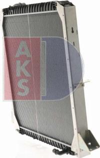 AKS Dasis 400210N - Radiator, mühərrikin soyudulması furqanavto.az