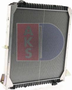 AKS Dasis 400210N - Radiator, mühərrikin soyudulması furqanavto.az