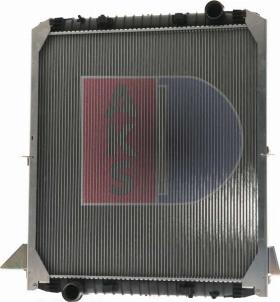 AKS Dasis 400210N - Radiator, mühərrikin soyudulması furqanavto.az