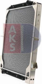 AKS Dasis 400220N - Radiator, mühərrikin soyudulması furqanavto.az